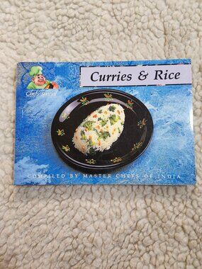 Curries & Rice Cookbook Lustre Press Roli Book Compiled by Master Chefs of India